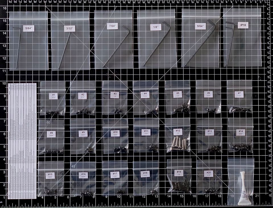 Steadicam Screw Kits